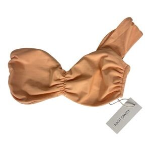 Riot Swim Peach Bikini Top